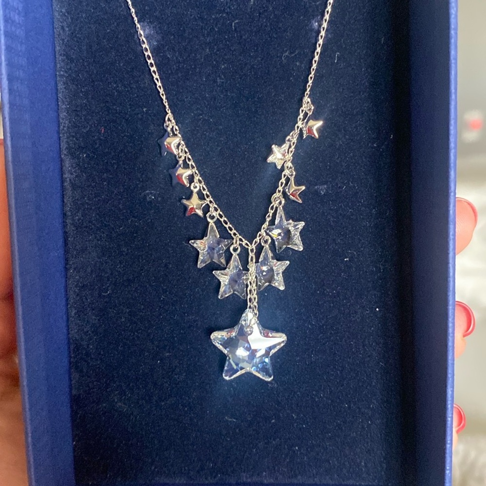 Swarovski Crystal Star Necklace - Picture 3 of 3
